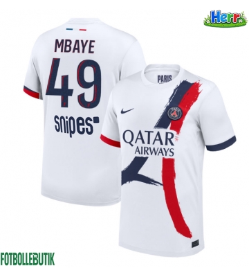 Paris Saint-Germain Ibrahim Mbaye #49 Bortatröja 2025-26 Kortärmad
